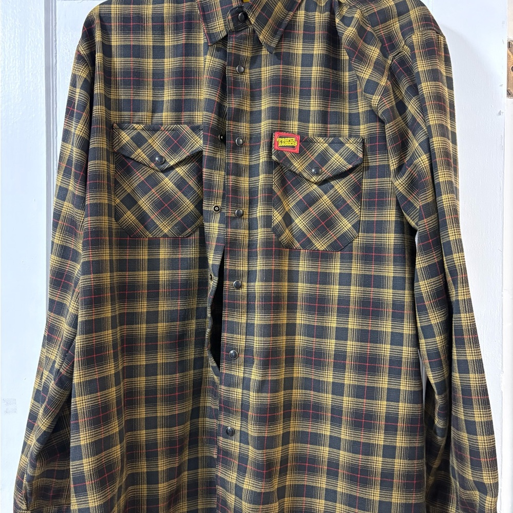 DIXXON Proper Baggers Men’s Plaid Shirt